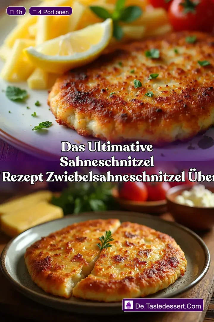 Das Ultimative SahneSchnitzel Auflauf Rezept ZwiebelSahneSchnitzel &Uuml;berbacken