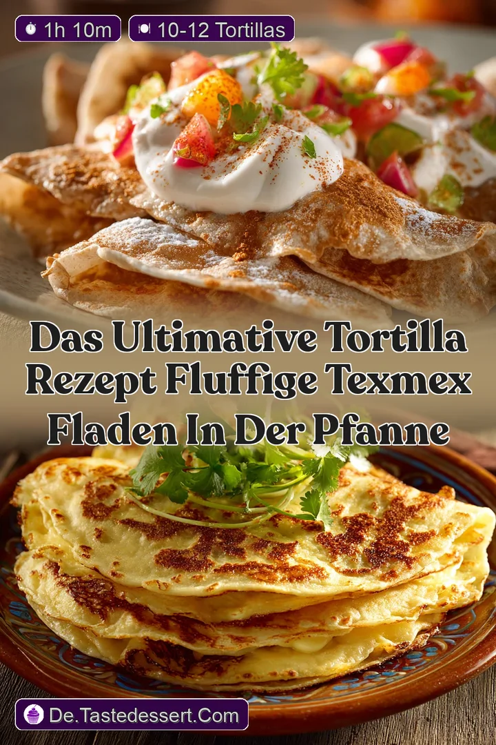 Das ultimative Tortilla Rezept Fluffige TexMex Fladen in der Pfanne
