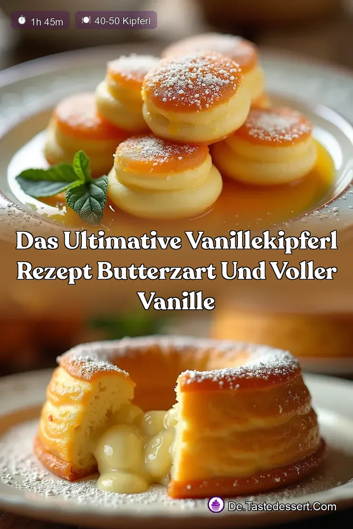Das ultimative Vanillekipferl Rezept Butterzart und voller Vanille