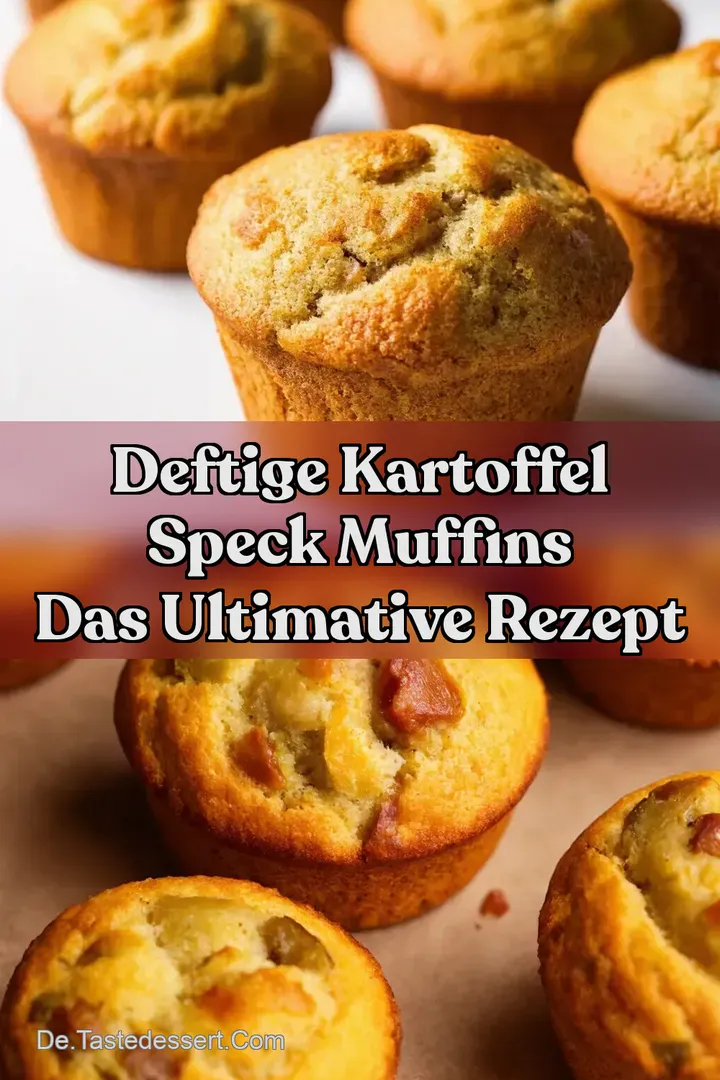 Deftige Kartoffel Speck Muffins Das ultimative Rezept