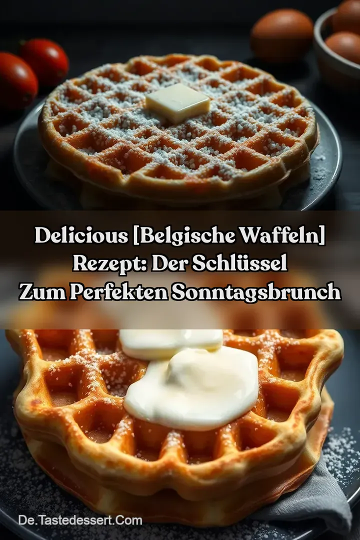 Delicious [Belgische Waffeln] Rezept: Der Schlüssel zum perfekten Sonntagsbrunch