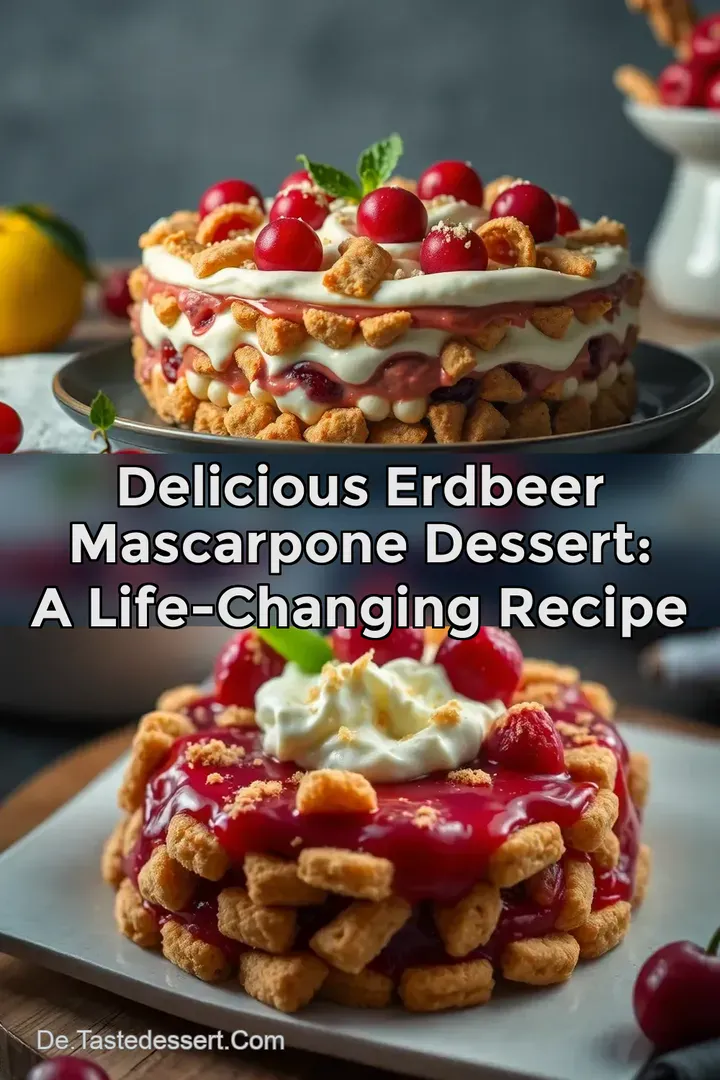 Delicious Erdbeer Mascarpone Dessert: A Life-Changing Recipe