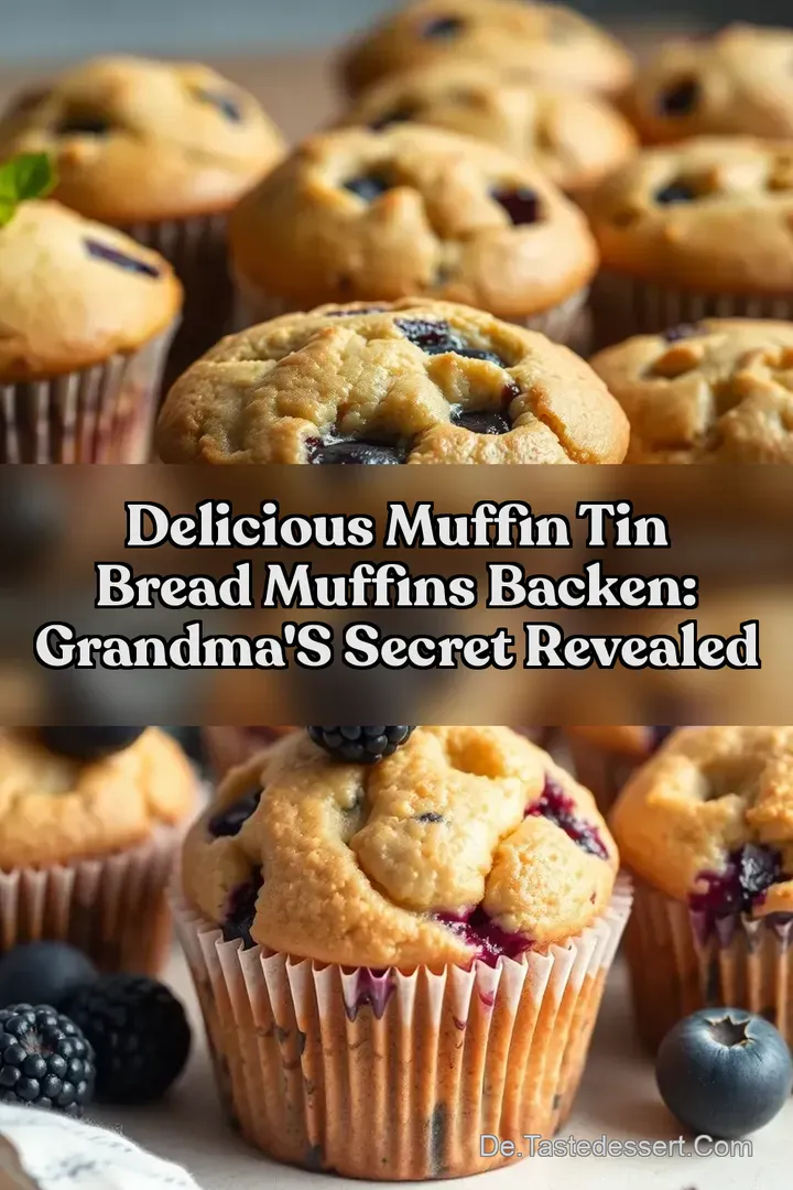 Delicious Muffin Tin Bread muffins backen: Grandma&#039 s Secret Revealed