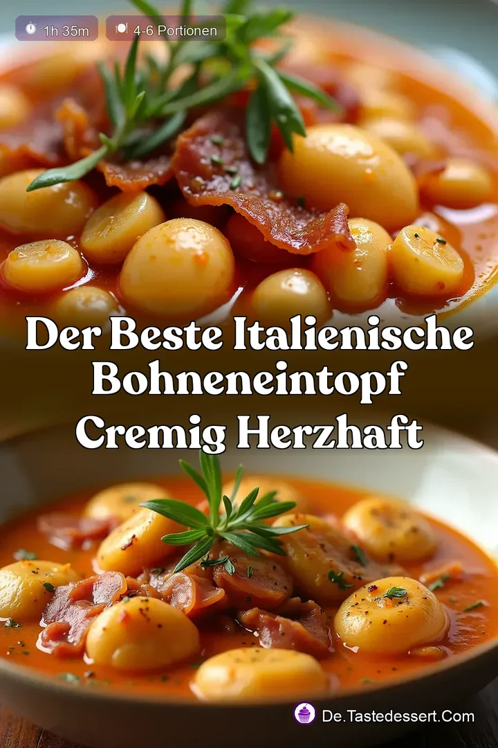 Der Beste Italienische Bohneneintopf Cremig Herzhaft