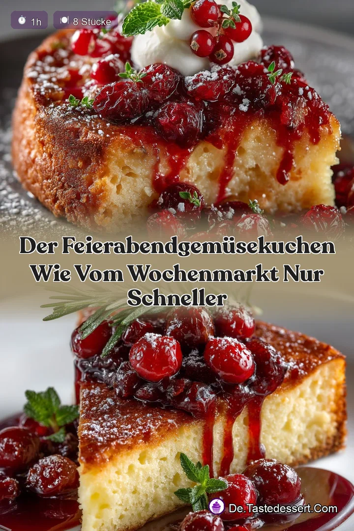 Der FeierabendGemüsekuchen Wie vom Wochenmarkt nur schneller