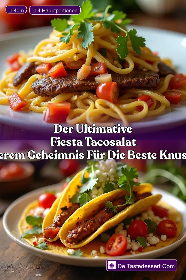 Der Ultimative Fiesta TacoSalat Mit Unserem Geheimnis f&uuml;r die beste Knusprigkeit