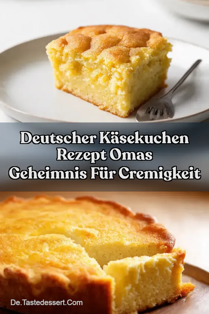 Deutscher K&auml;sekuchen Rezept Omas Geheimnis f&uuml;r Cremigkeit