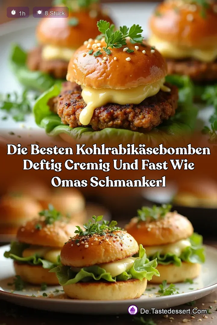 Die besten KohlrabiK&auml;seBomben Deftig cremig und fast wie Omas Schmankerl