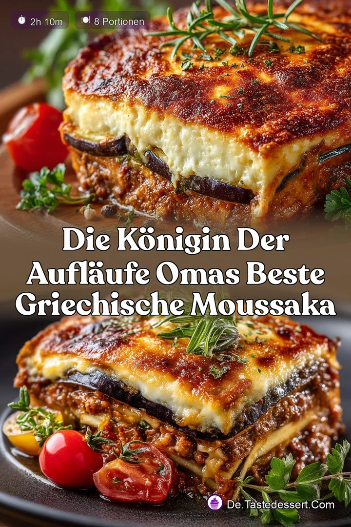 Die K&ouml;nigin der Aufl&auml;ufe Omas Beste Griechische Moussaka