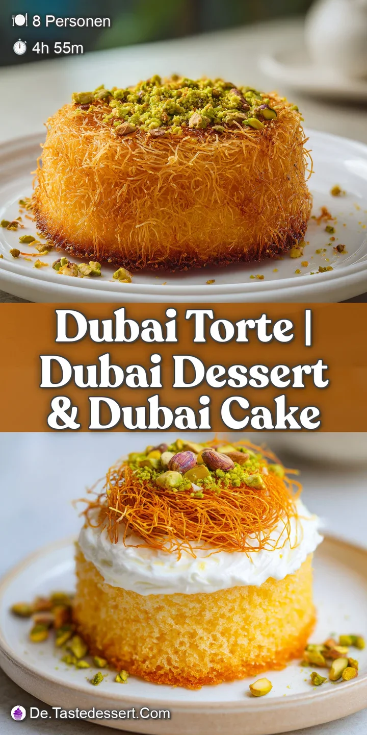 Nahaufnahme einer cremigen F&uuml;llung aus goldbraunem Kataifi und hellgr&uuml;ner Pistazienpaste unter einer Schokoglasur.