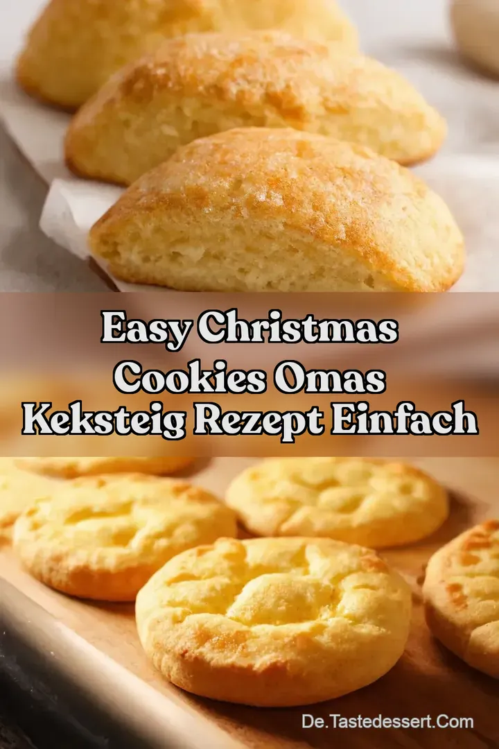 Easy Christmas Cookies Omas Keksteig Rezept Einfach