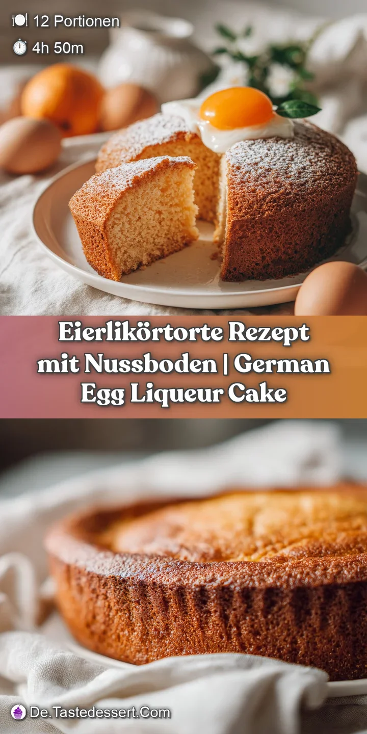 Close-up of smooth, pale yellow custard filling peeking from a toasted nutty cake base.