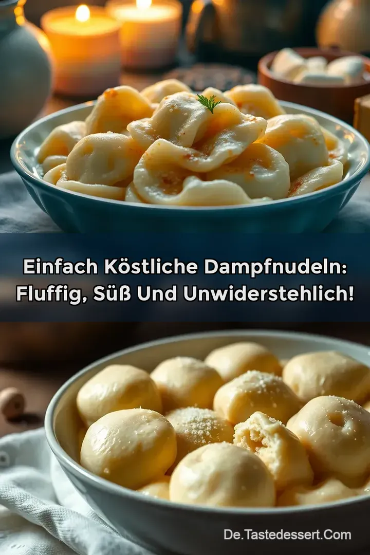 Einfach köstliche Dampfnudeln: Fluffig süß und unwiderstehlich!