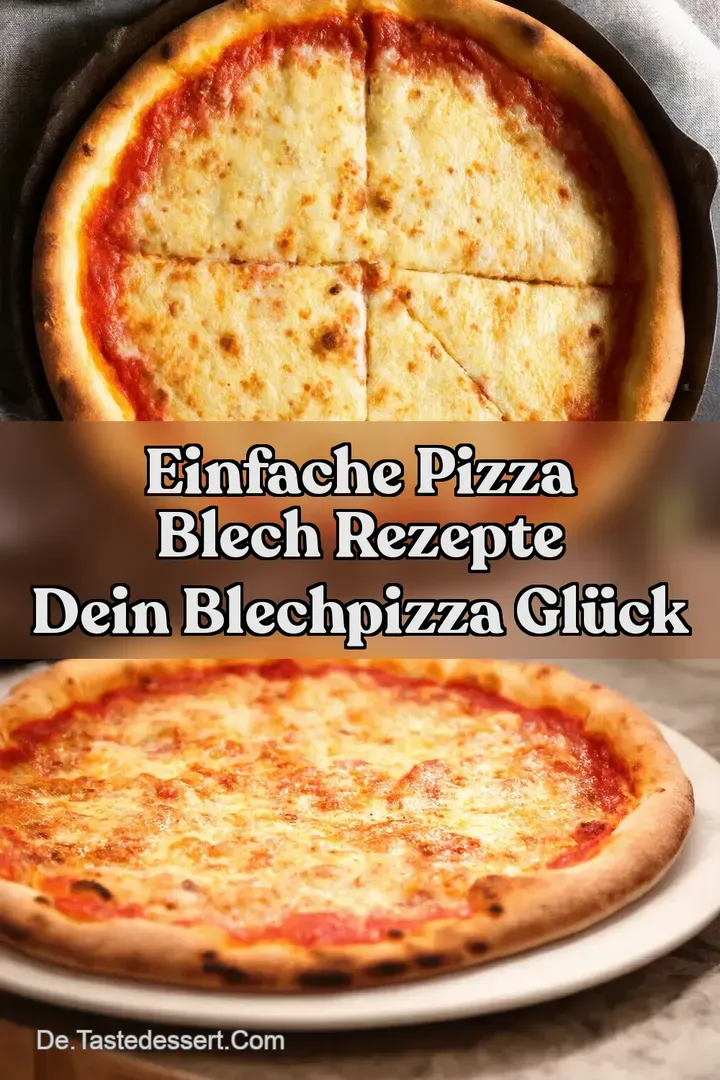 Einfache Pizza Blech Rezepte Dein Blechpizza Glück