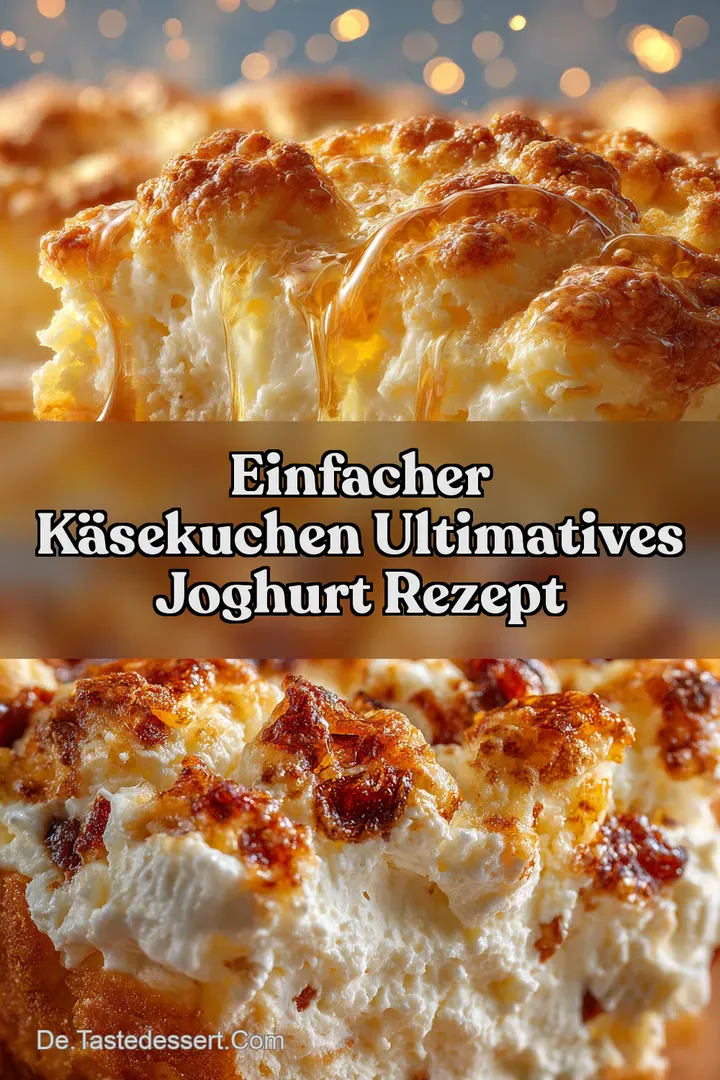 Einfacher K&auml;sekuchen Ultimatives Joghurt Rezept