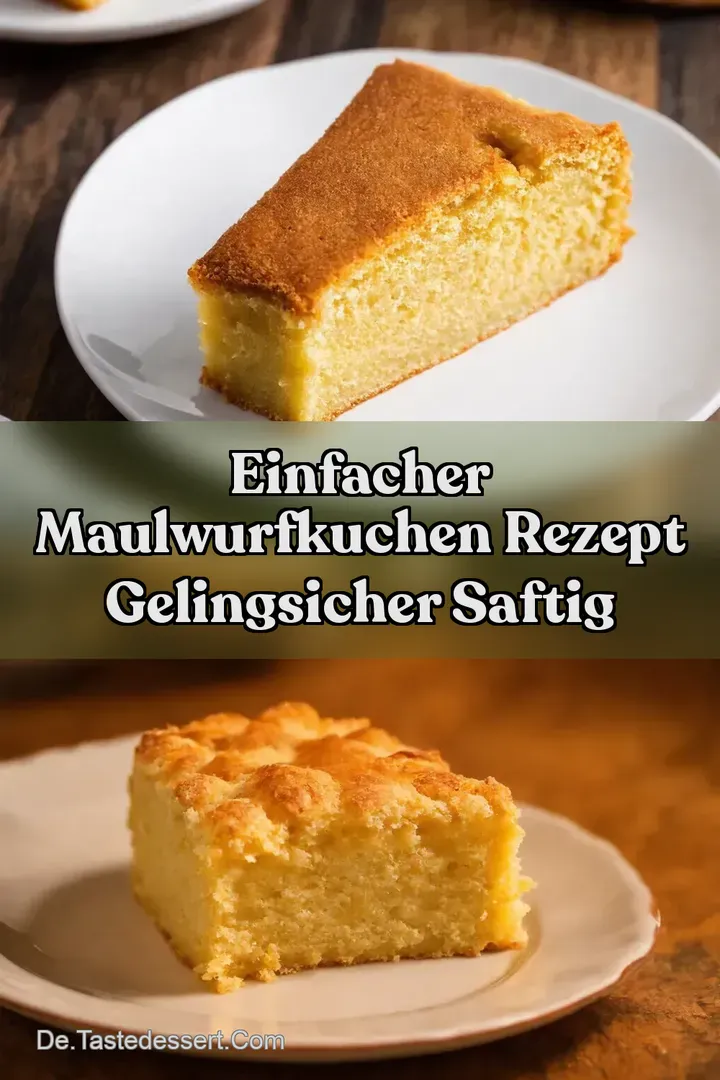 Einfacher Maulwurfkuchen Rezept Gelingsicher Saftig