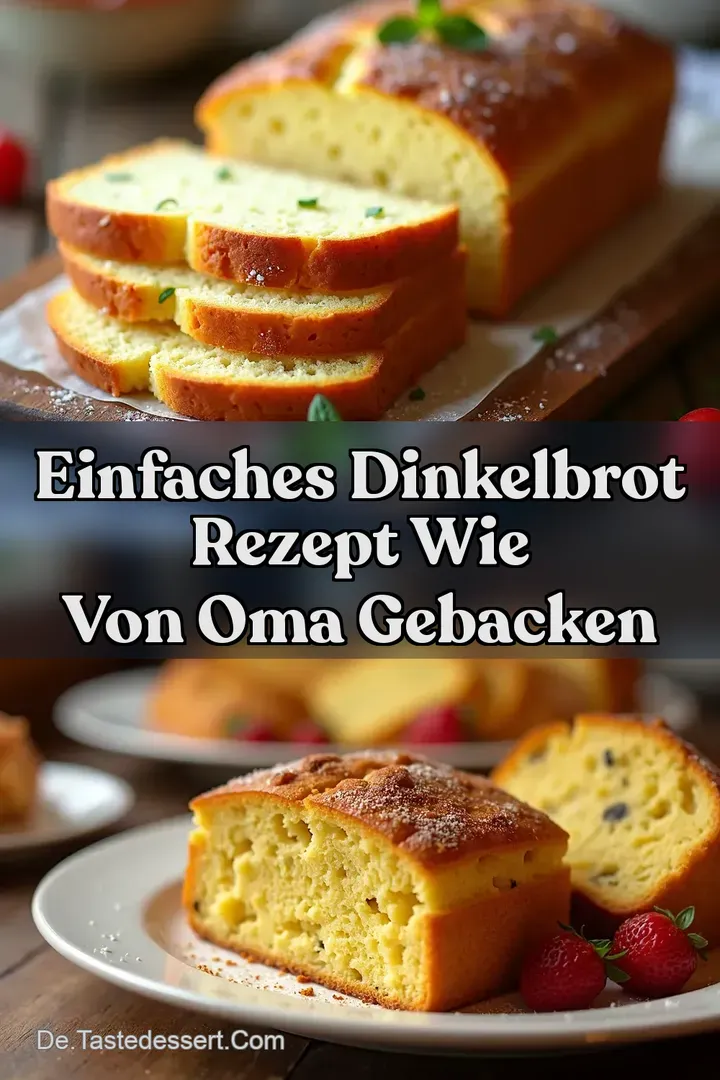 Einfaches Dinkelbrot Rezept Wie von Oma Gebacken