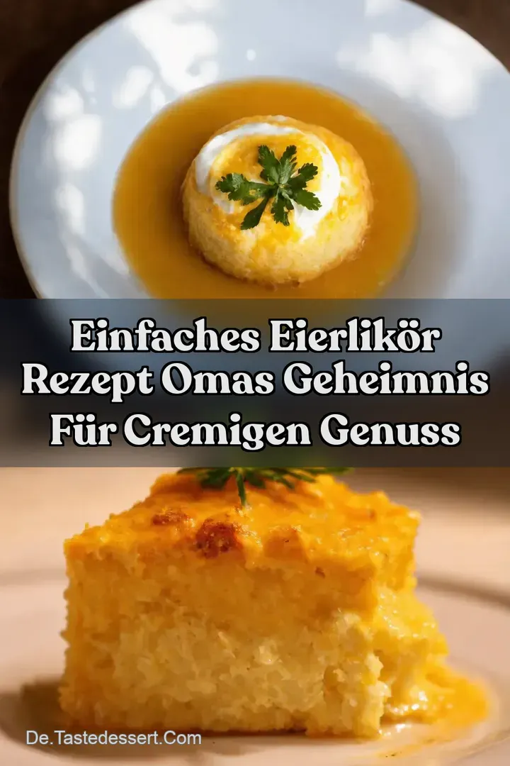 Einfaches Eierlik&ouml;r Rezept Omas Geheimnis f&uuml;r cremigen Genuss
