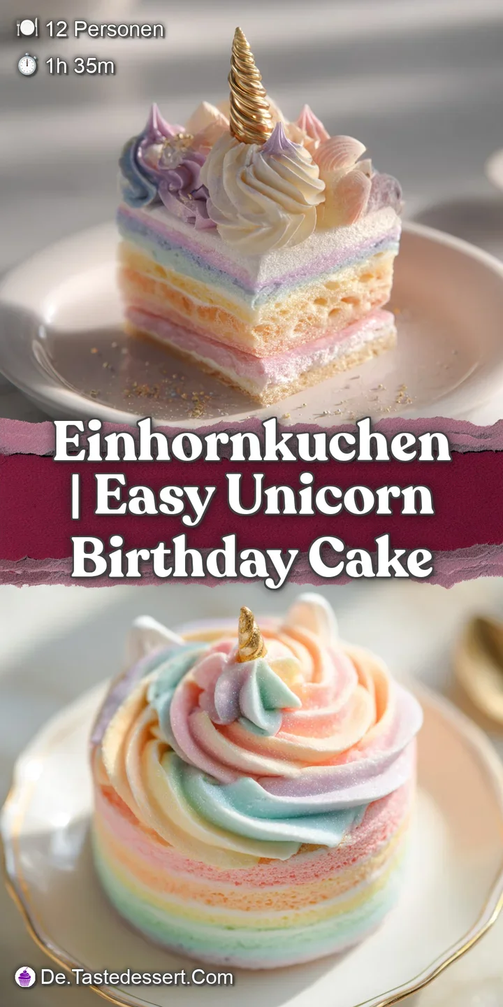 Detailansicht von fluffigem, buntem Biskuit mit gl&auml;nzendem Zuckerguss und kleinen, mehrfarbigen Perlen in Nahaufnahme.