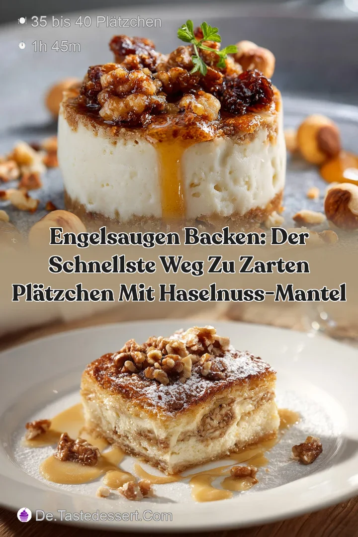 Engelsaugen backen: Der schnellste Weg zu zarten Pl&auml;tzchen mit Haselnuss-Mantel