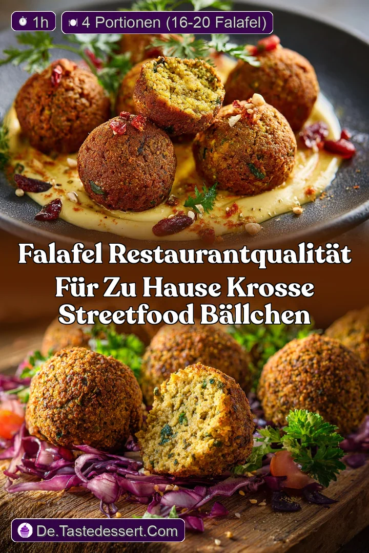 Falafel RestaurantQualit&auml;t f&uuml;r zu Hause Krosse Streetfood B&auml;llchen
