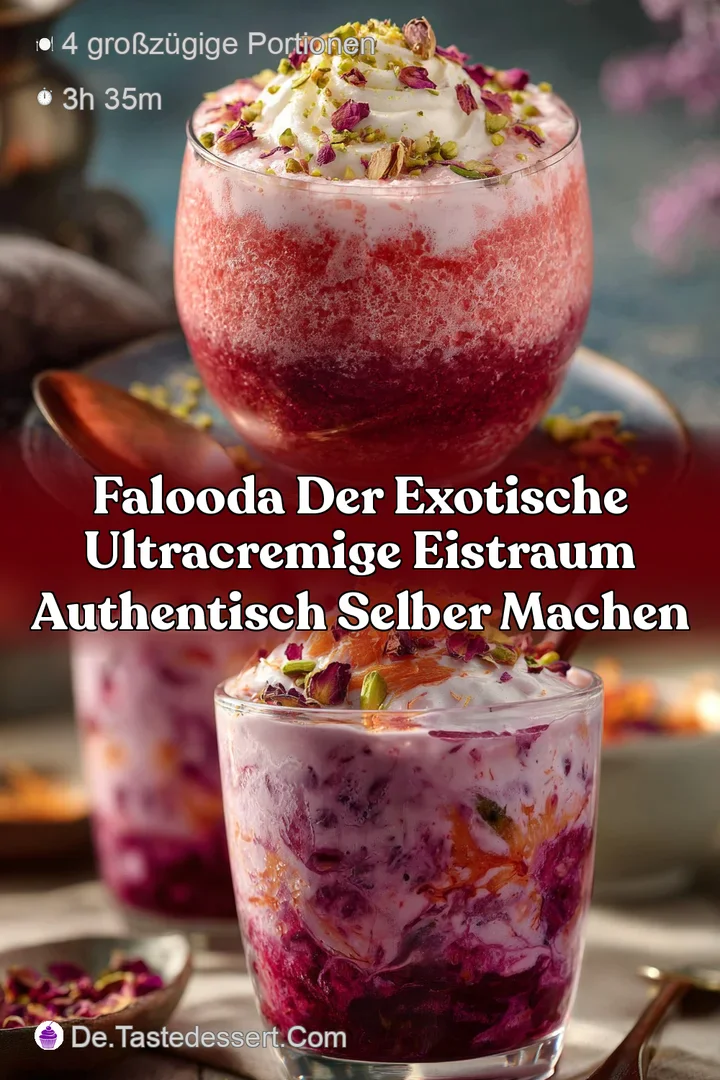 Falooda Der exotische ultracremige Eistraum authentisch selber machen