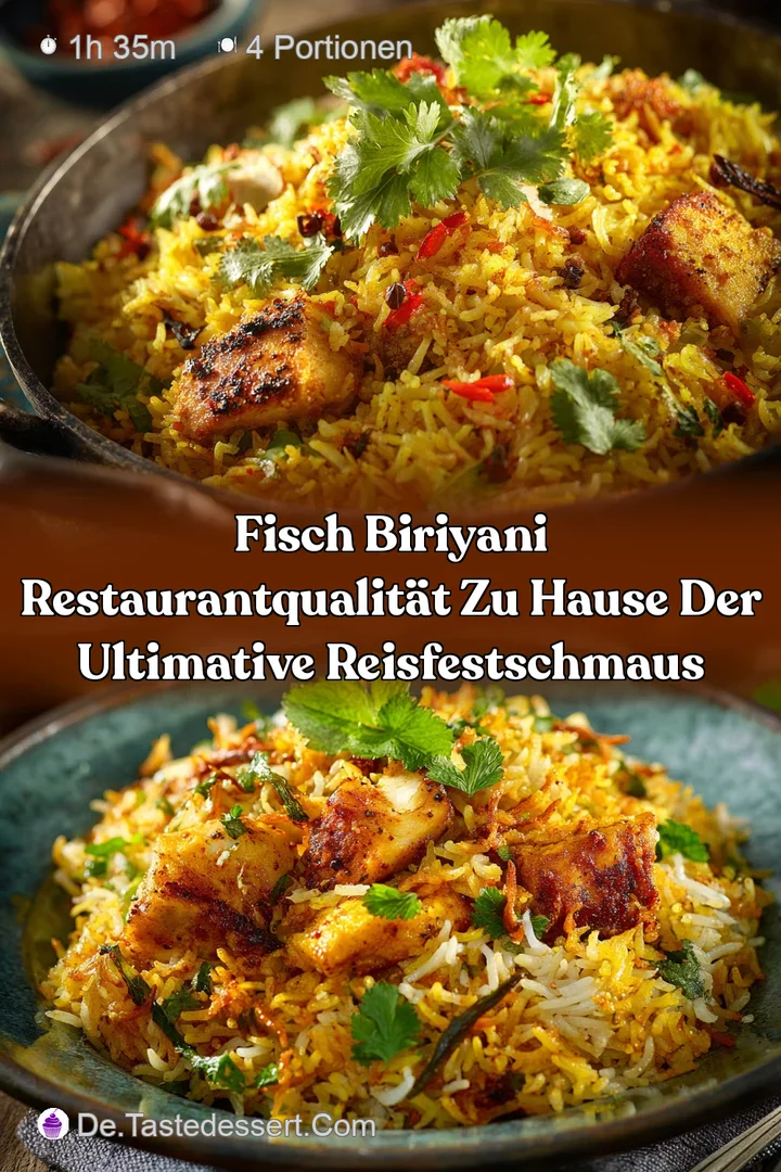 Fisch Biriyani RestaurantQualit&auml;t zu Hause Der ultimative ReisFestschmaus