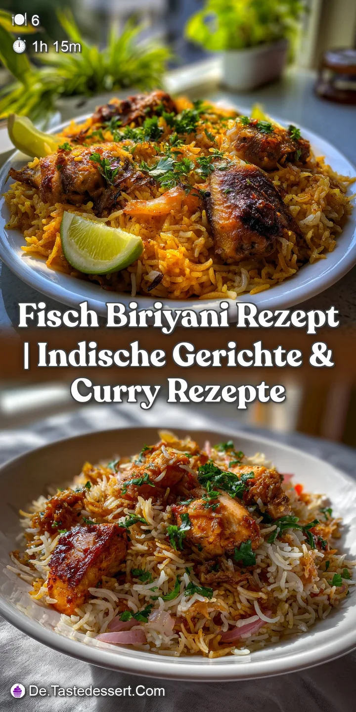 Fisch Biriyani Rezept | Indische Gerichte & Curry Rezepte