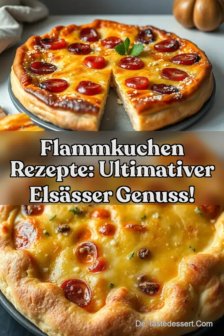 Flammkuchen Rezepte: Ultimativer Elsässer Genuss!