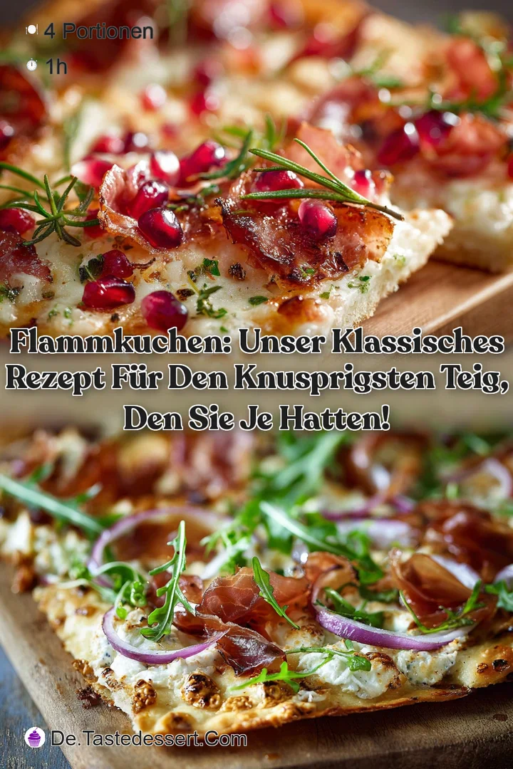 Flammkuchen: Unser klassisches Rezept f&uuml;r den knusprigsten Teig den Sie je hatten!
