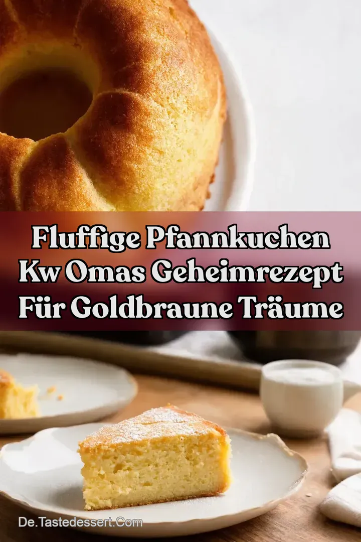 Fluffige Pfannkuchen kw Omas Geheimrezept f&uuml;r Goldbraune Tr&auml;ume