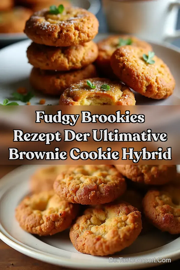 Fudgy Brookies Rezept Der ultimative Brownie Cookie Hybrid