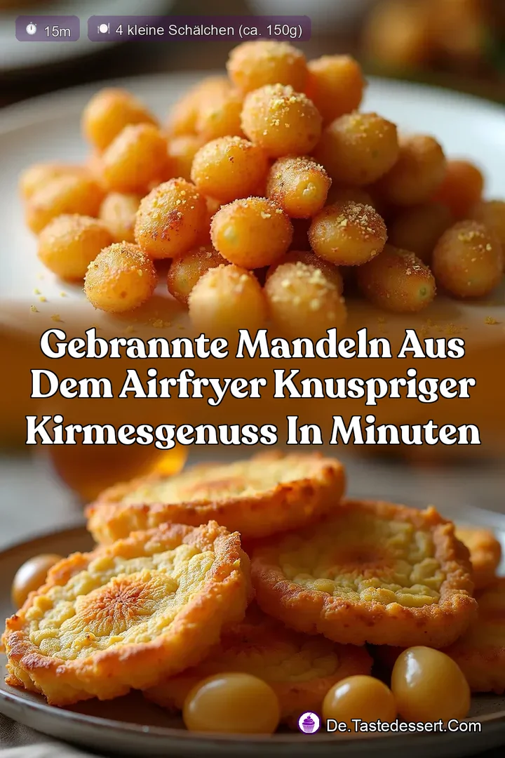Gebrannte Mandeln aus dem Airfryer Knuspriger KirmesGenuss in Minuten
