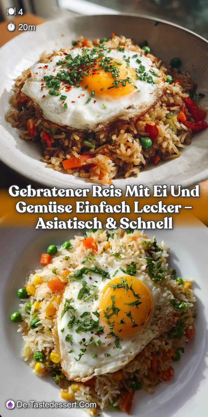 Close-up of glistening fried rice with visible bits of egg and crisp vegetables, hinting at a delicious, savory flavor.