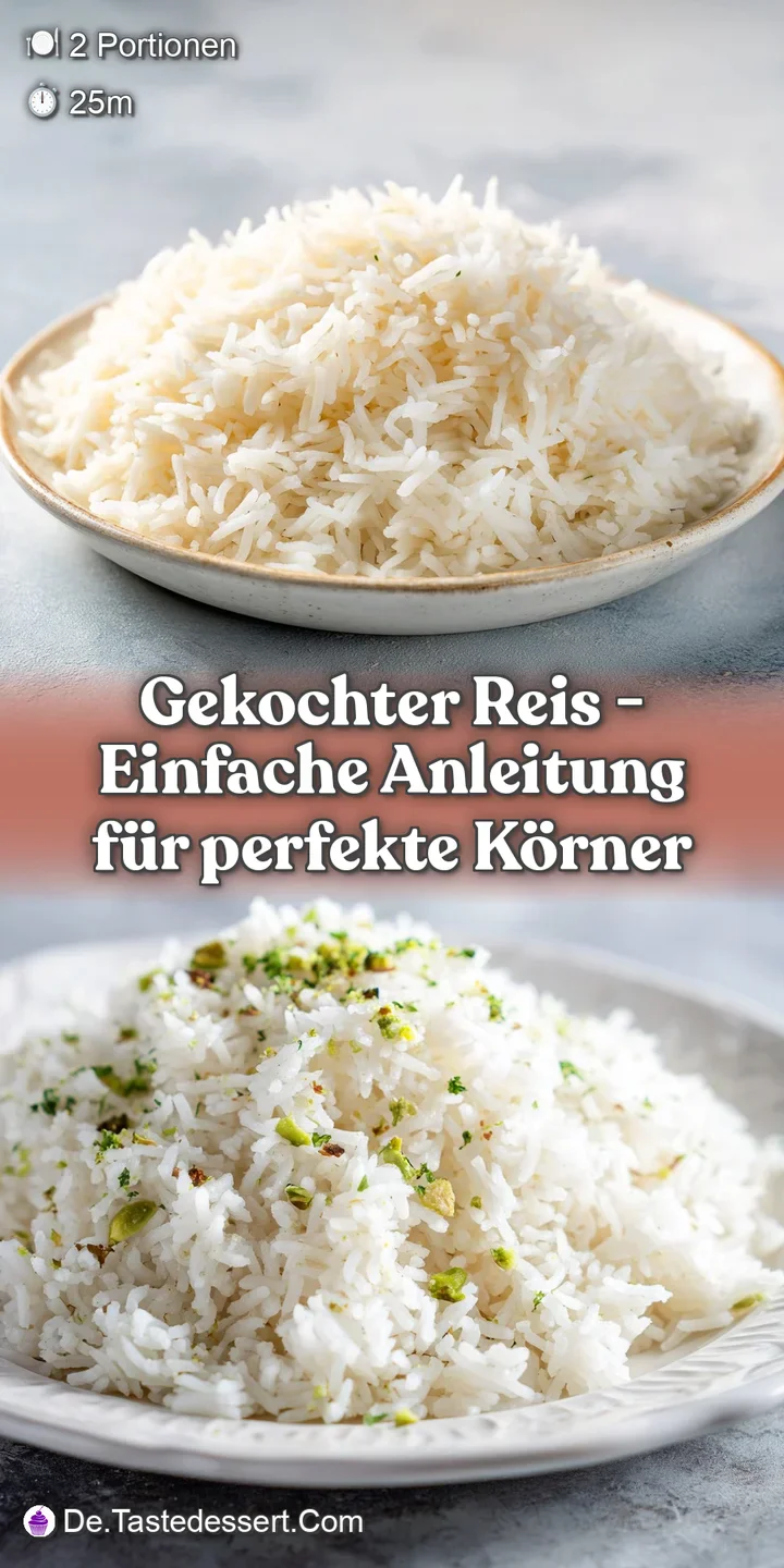 Close-up reveals the soft, slightly glistening texture of freshly cooked rice, promising a light and satisfying meal.