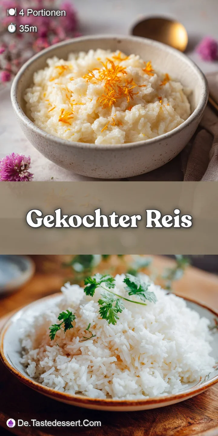 Close-up of glistening, individual grains of cooked white rice. Soft texture implied by gentle steaming and fluffy appeara...