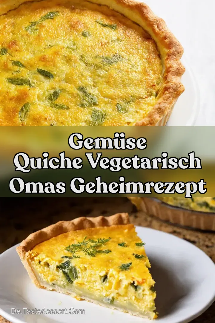 Gem&uuml;se Quiche Vegetarisch Omas Geheimrezept