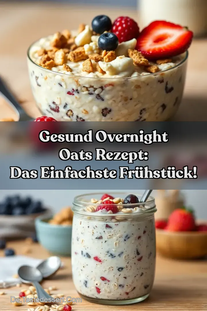 Gesund Overnight Oats Rezept: Das Einfachste Frühstück!