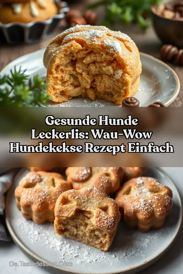 Gesunde Hunde Leckerlis: Wau-Wow Hundekekse Rezept Einfach