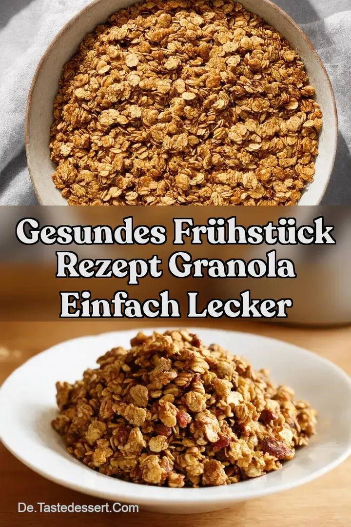 Gesundes Frühstück Rezept Granola Einfach Lecker