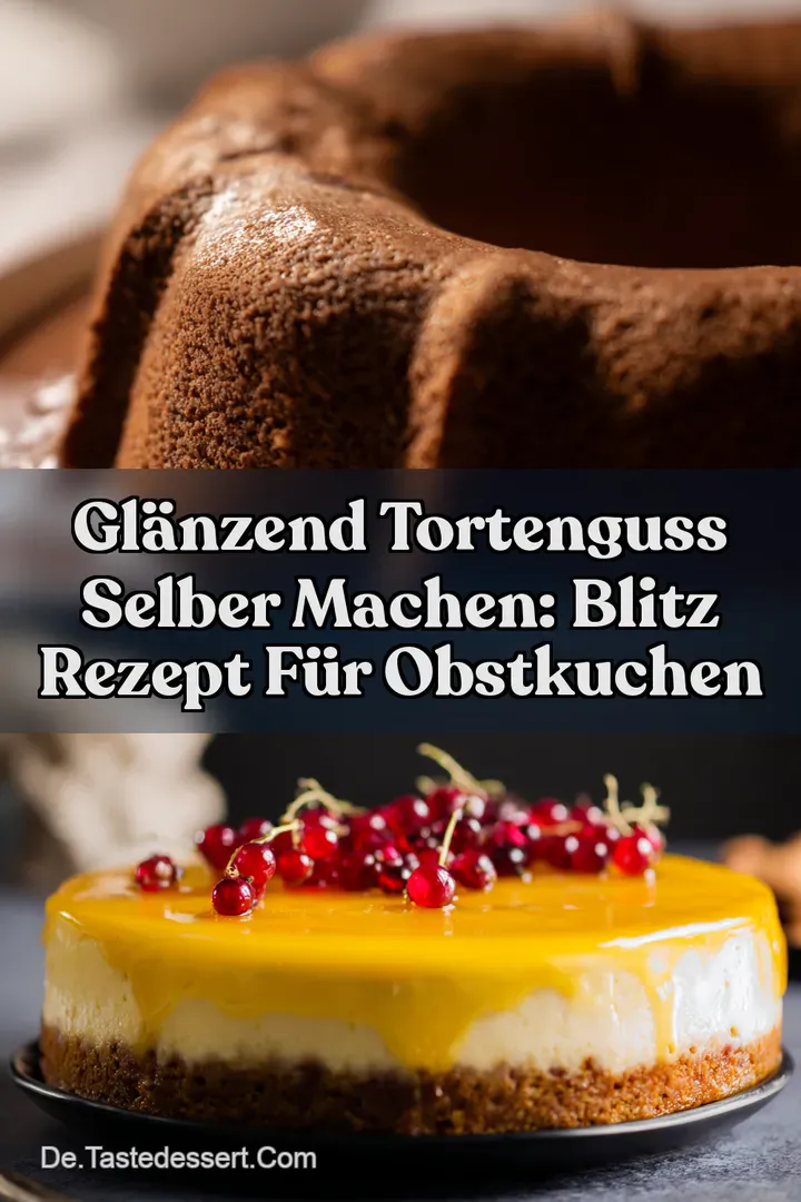 Glänzend Tortenguss Selber Machen: Blitz Rezept für Obstkuchen