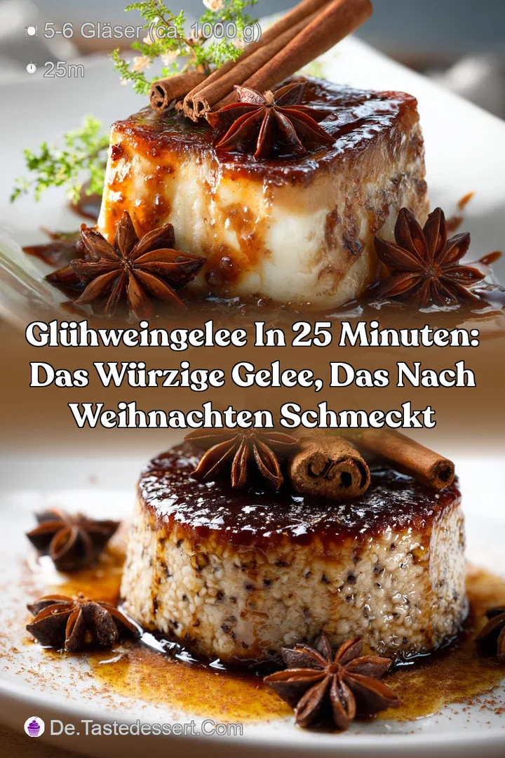 Gl&uuml;hweingelee in 25 Minuten: Das w&uuml;rzige Gelee das nach Weihnachten schmeckt