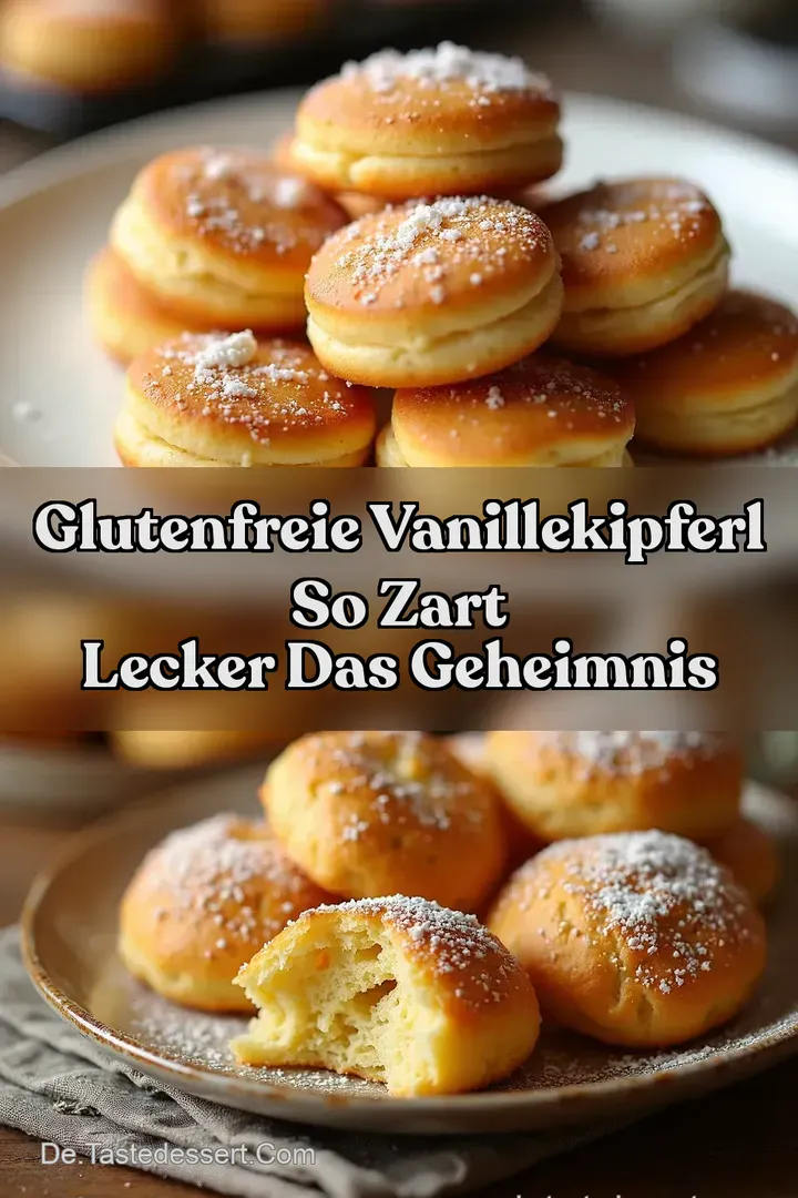 Glutenfreie Vanillekipferl So zart lecker Das Geheimnis