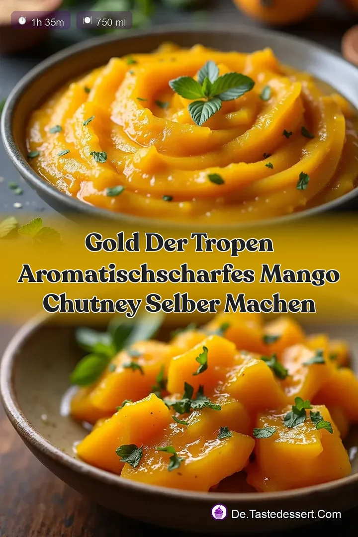 Gold der Tropen AromatischScharfes Mango Chutney selber machen