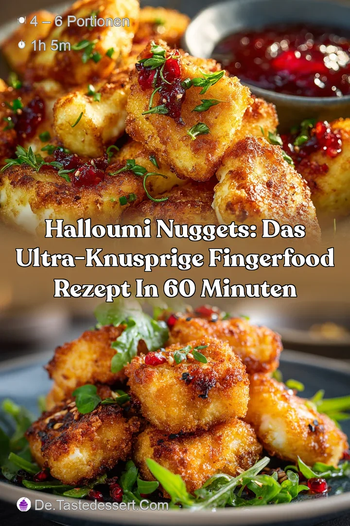 Halloumi Nuggets: Das ultra-knusprige Fingerfood Rezept in 60 Minuten