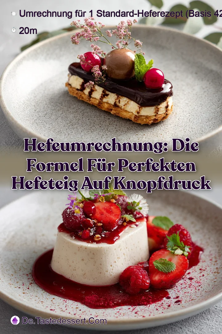 HefeUmrechnung: Die Formel f&uuml;r perfekten Hefeteig auf Knopfdruck