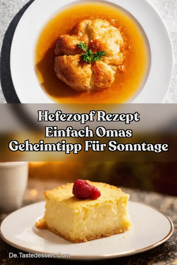 HefeZopf Rezept Einfach Omas Geheimtipp f&uuml;r Sonntage