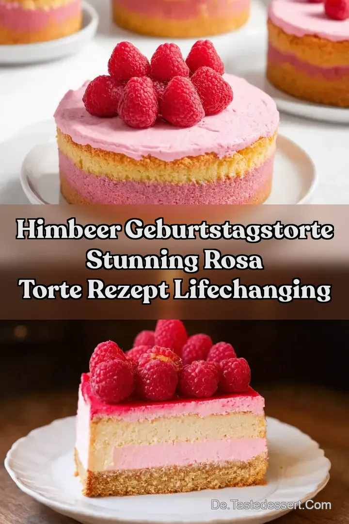 Himbeer Geburtstagstorte Stunning Rosa Torte Rezept lifechanging
