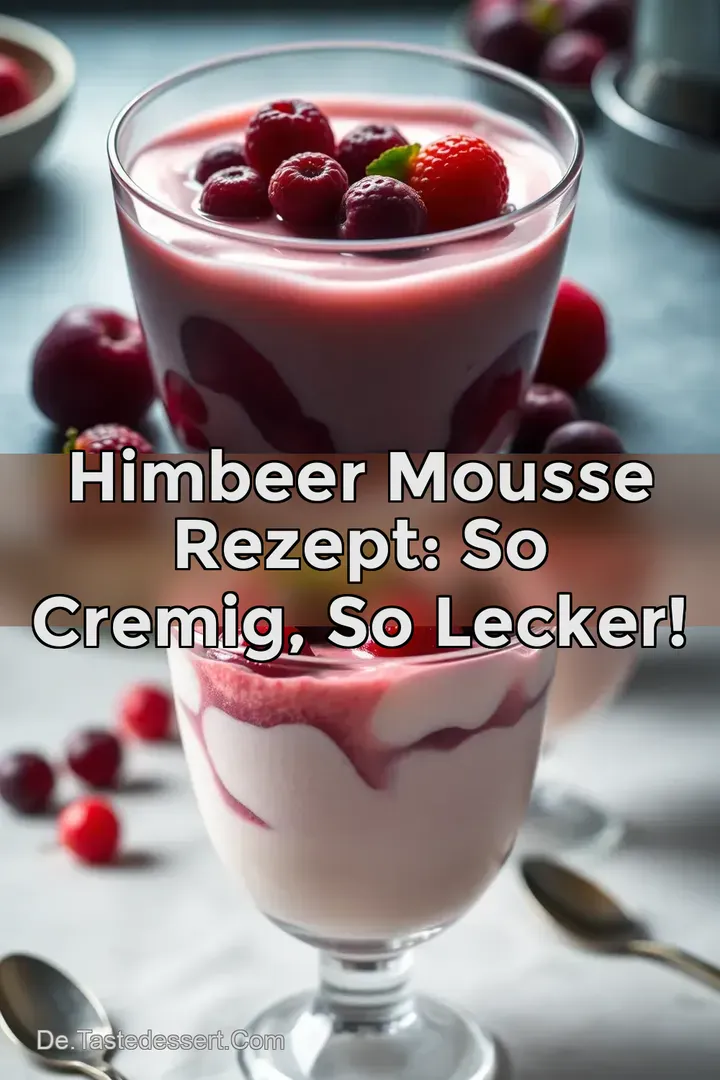 Himbeer Mousse Rezept: So cremig so lecker!