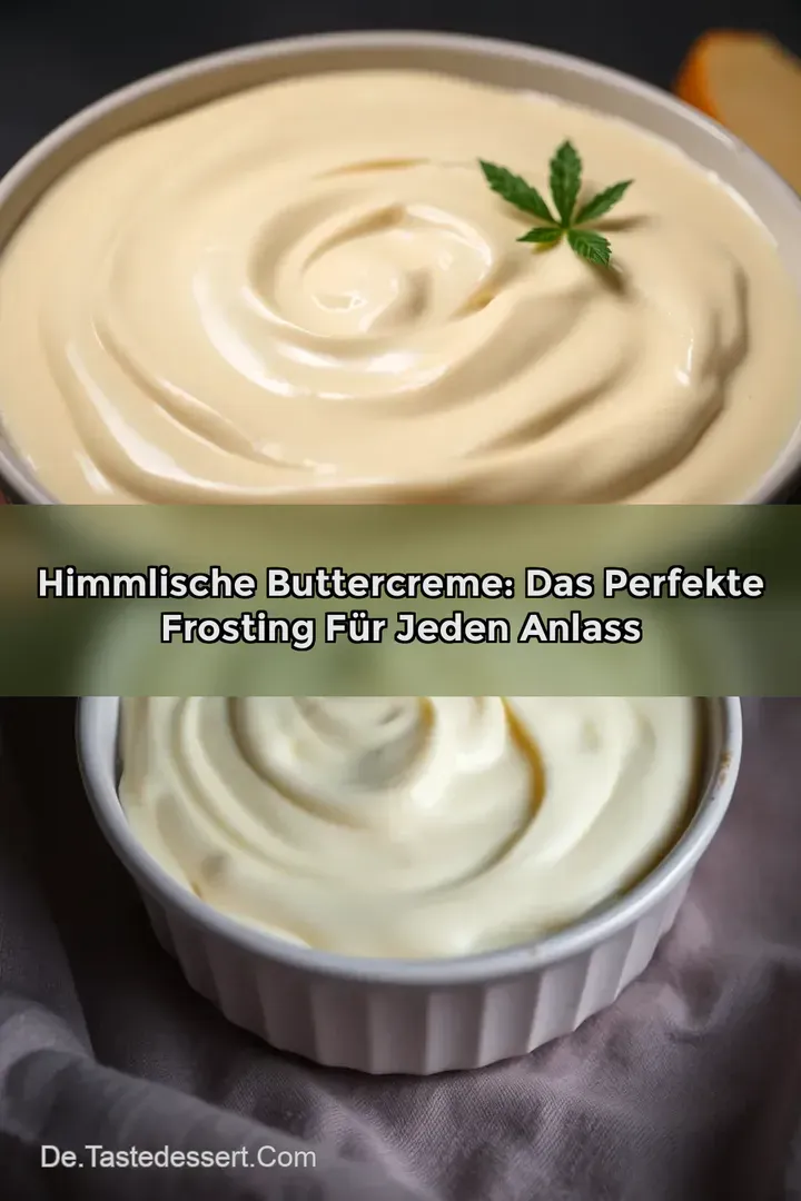 Himmlische Buttercreme: Das perfekte Frosting für jeden Anlass
